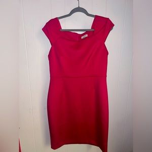 Hot Pink Calvin Klein formal dress
